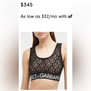 Dolce Gabbana Bralette